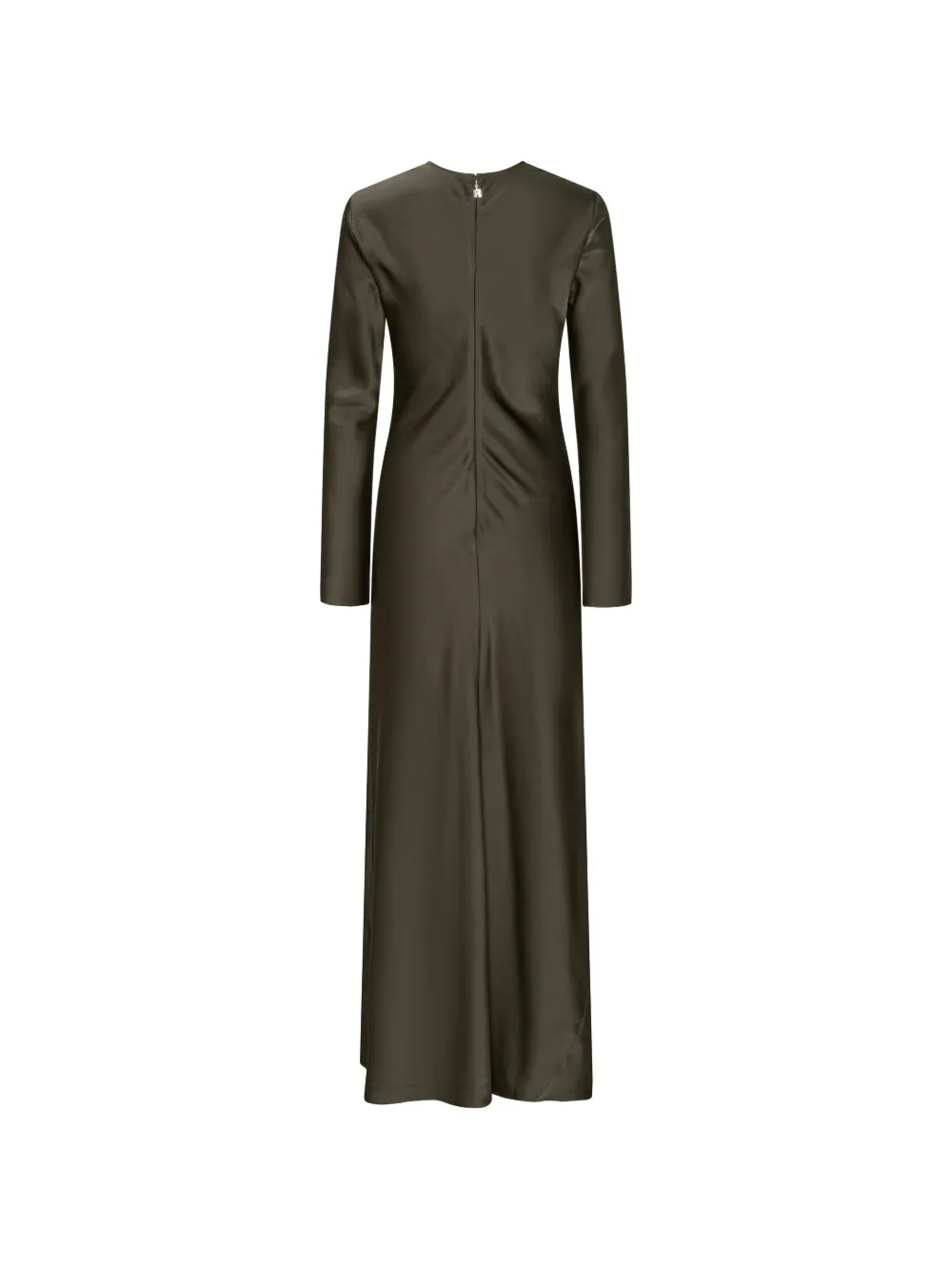 ROTATE BIRGER CHRISTENSEN Maxi-jurk met ronde hals Groen