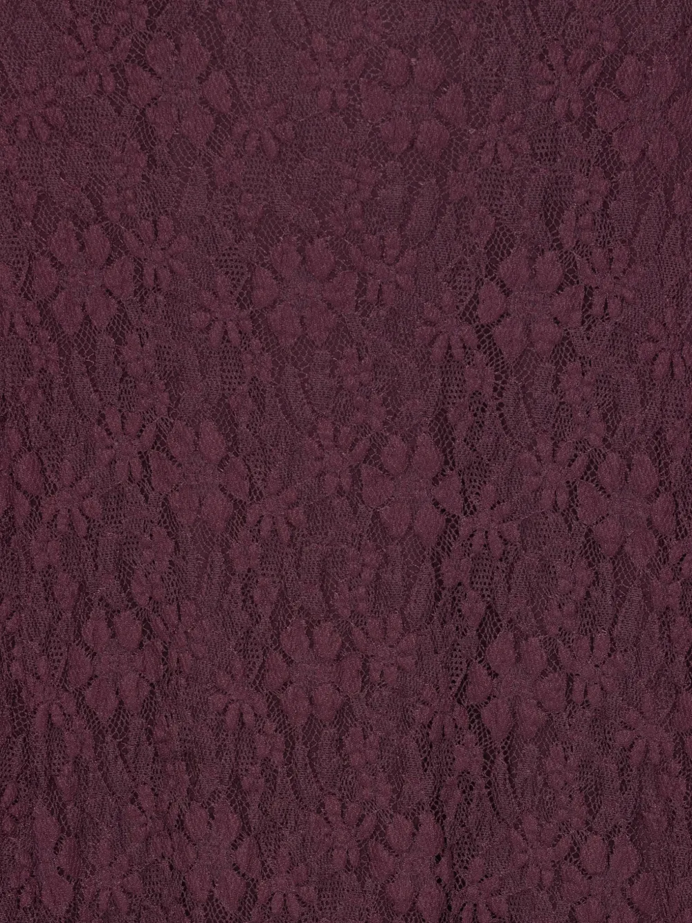 ROTATE BIRGER CHRISTENSEN Flared maxi-jurk met kant Rood