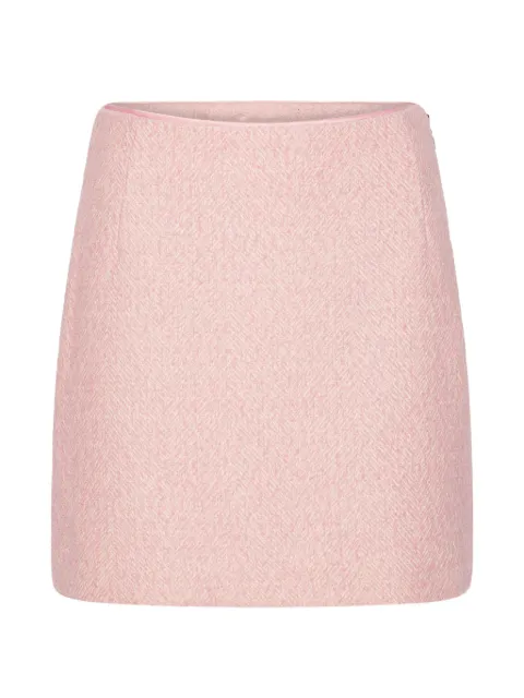 ROTATE BIRGER CHRISTENSEN boucle mini skirt