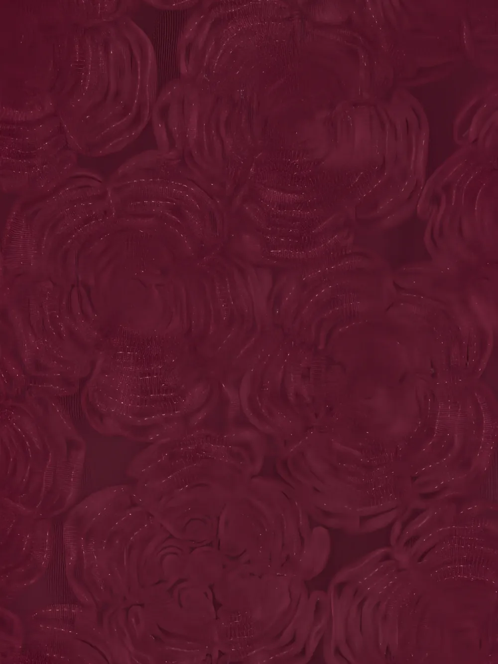 ROTATE BIRGER CHRISTENSEN Mesh maxi-jurk met bloemen Rood