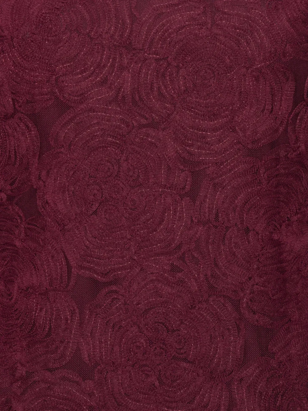 ROTATE BIRGER CHRISTENSEN Top met bloemenprint en peplum afwerking Rood