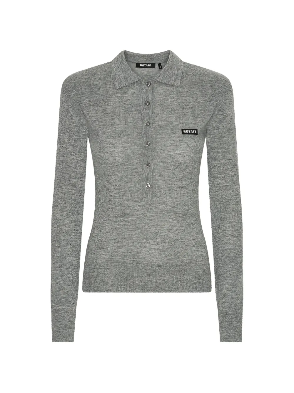 ROTATE BIRGER CHRISTENSEN long-sleeve polo top