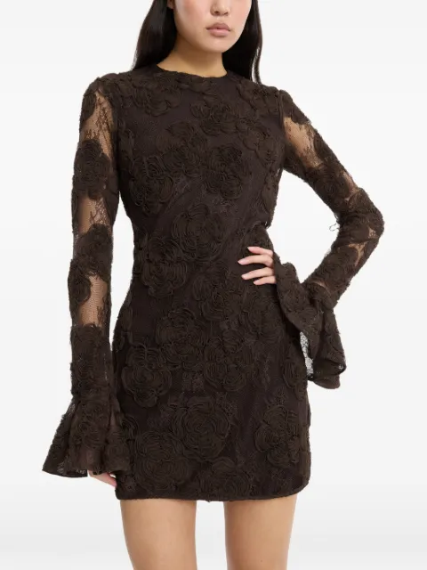 ROTATE BIRGER CHRISTENSEN vestido corto con estampado floral