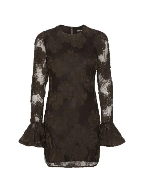 ROTATE BIRGER CHRISTENSEN フローラルレース フレアミニドレス