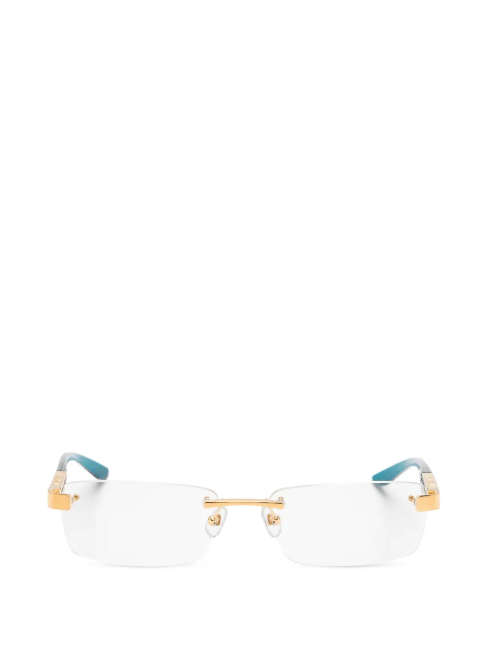 Maybach eyewear 브라운 안경 | 골드 톤