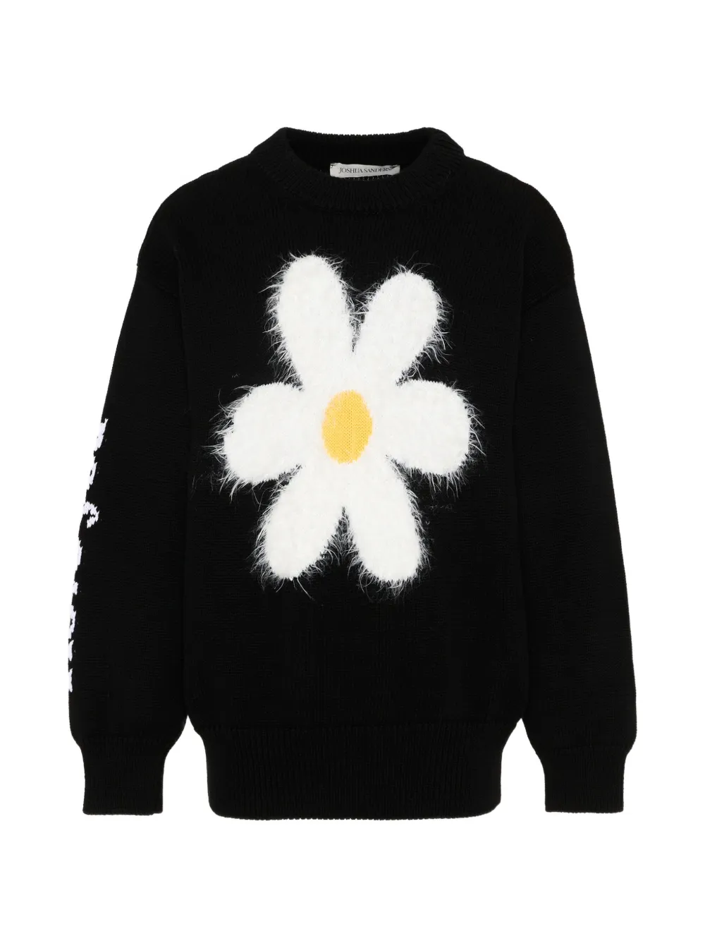 Joshua Sanders Kids floral-print sweater - Nero