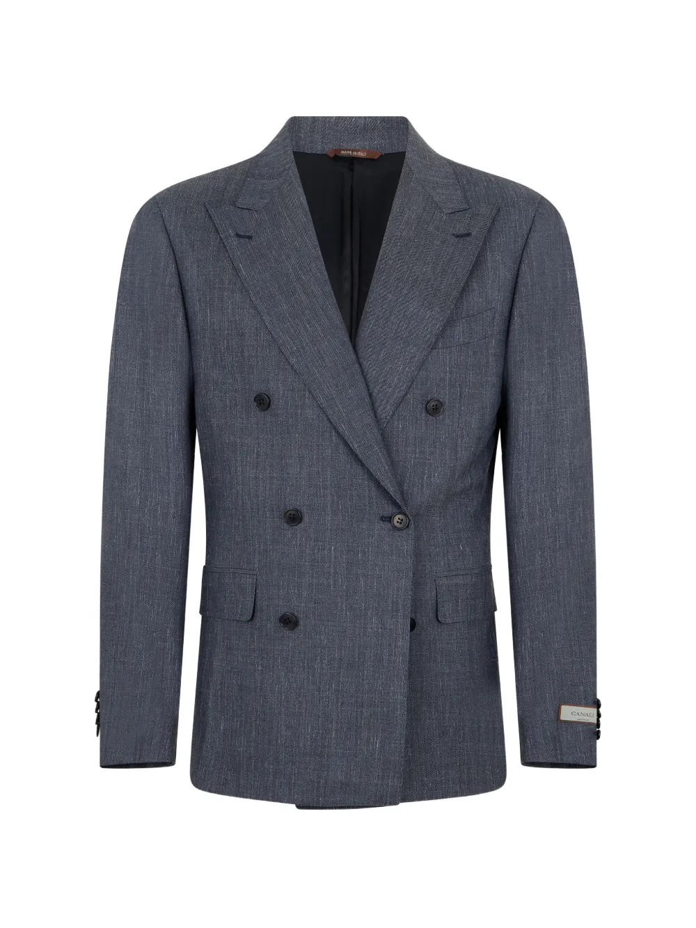Canali double-breasted blazer - Grigio