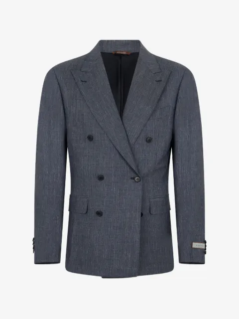 Canali blazer à boutonnière croisée