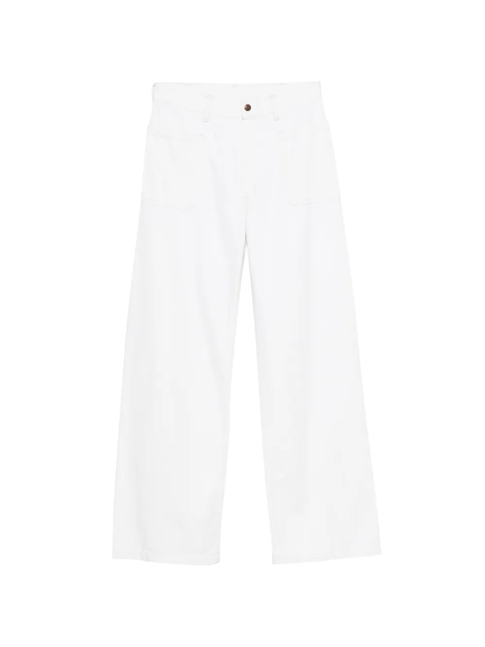 Denimist Deck patch-pocket jeans - Bianco