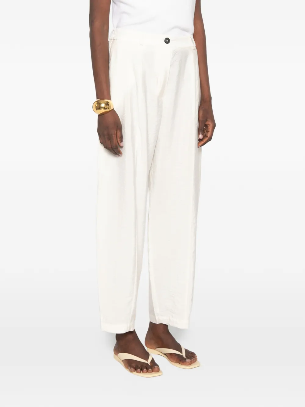  Cordera Pantalones Con Botones - Blanco 