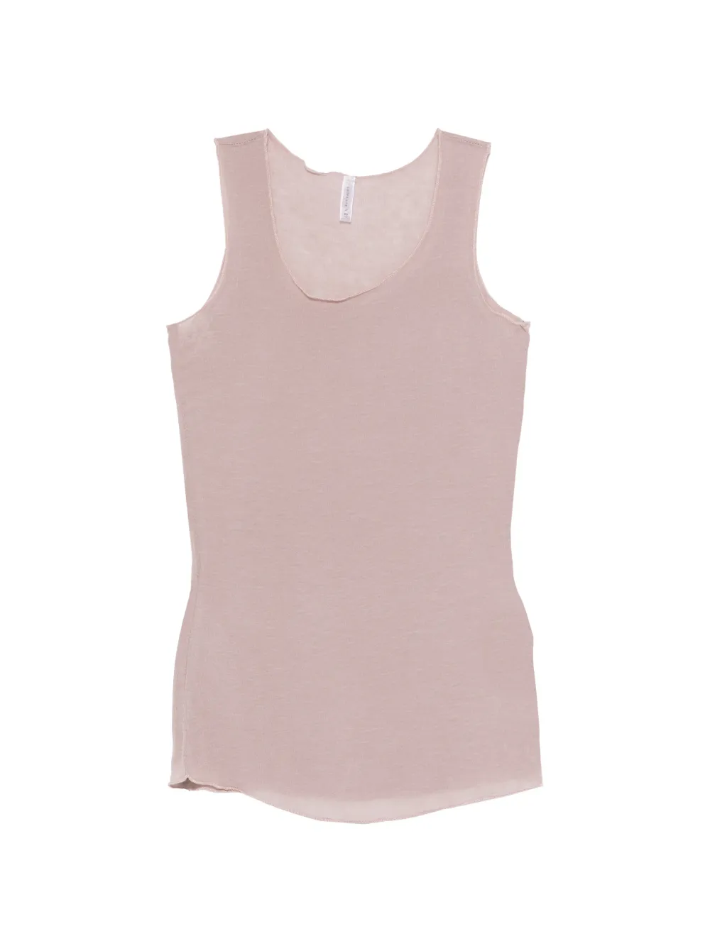 Daniele Fiesoli scoop-neck top - Rosa