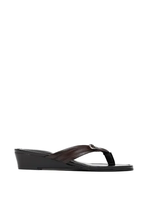 Paloma Wool buckle-detail wedge sandals