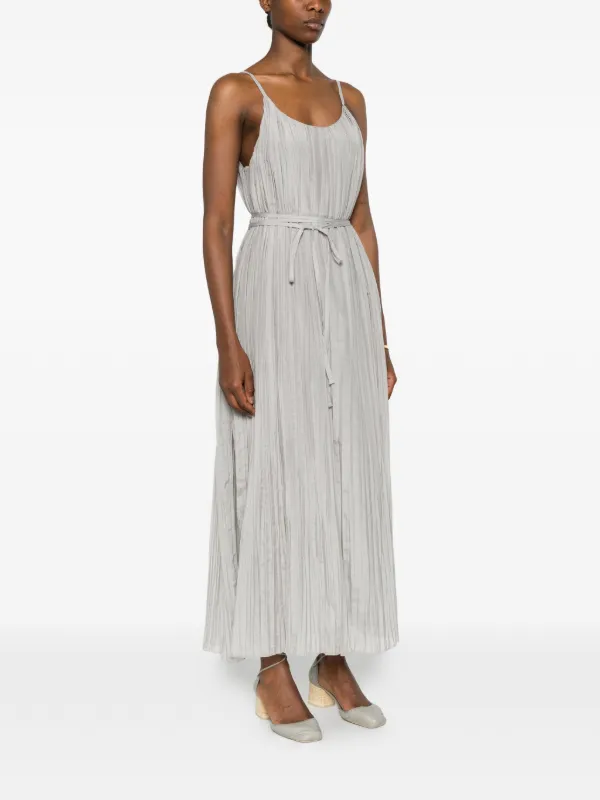 grey plisse dress Daniele Fiesoli Plissé Maxi | creative cocktail