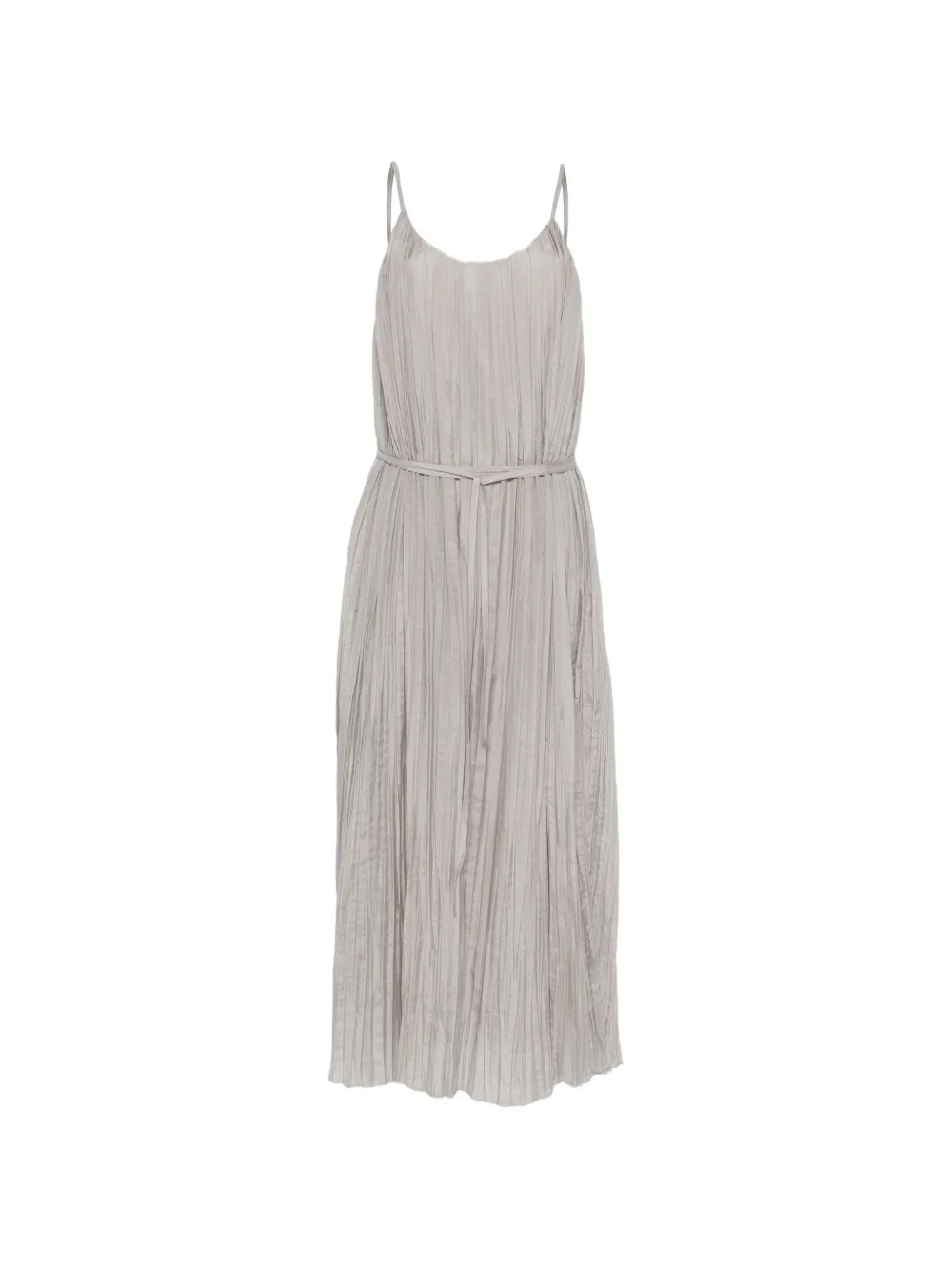 Daniele Fiesoli plissé maxi dress - Grigio