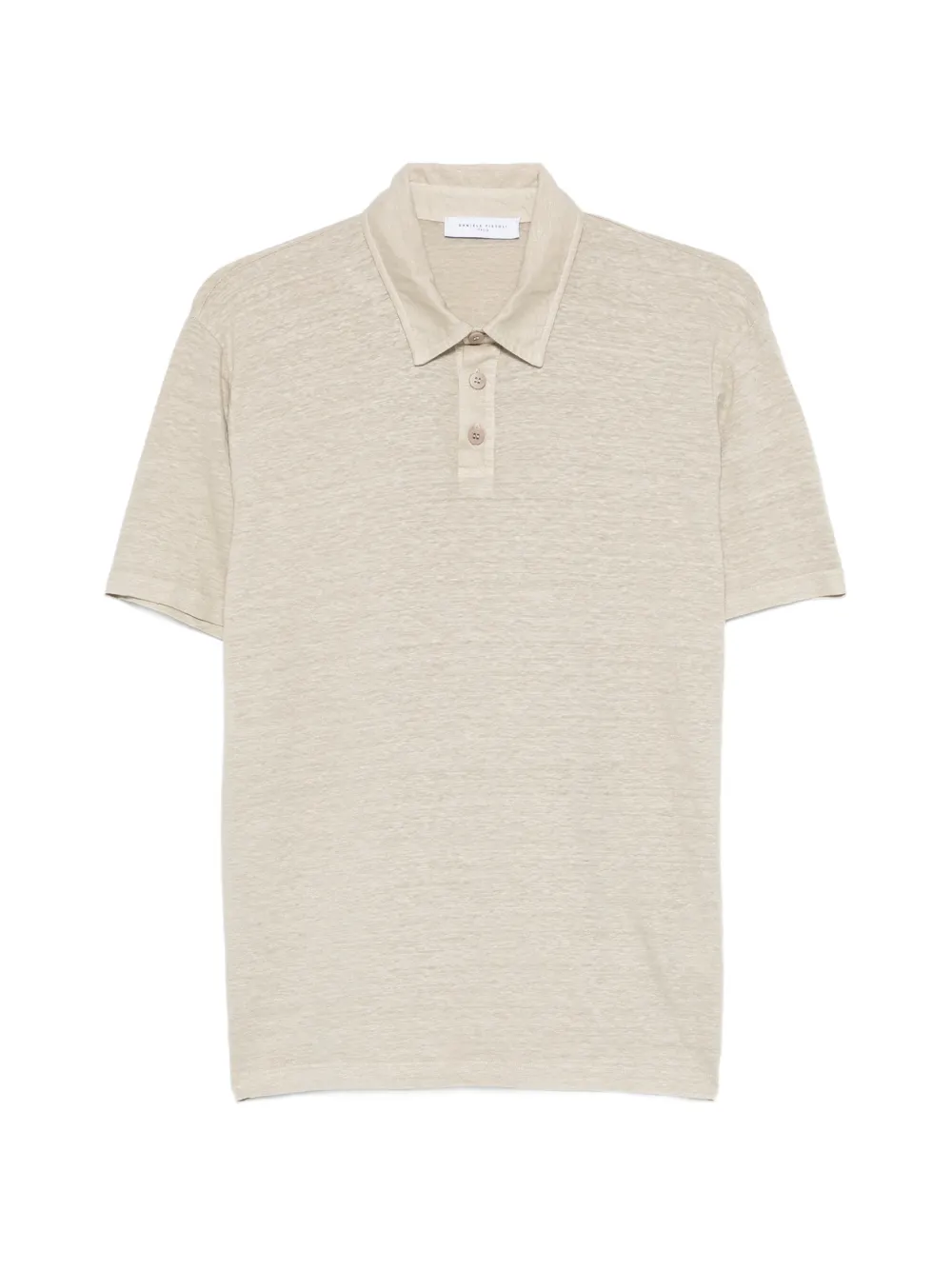 Daniele Fiesoli short sleeve polo shirt - Toni neutri