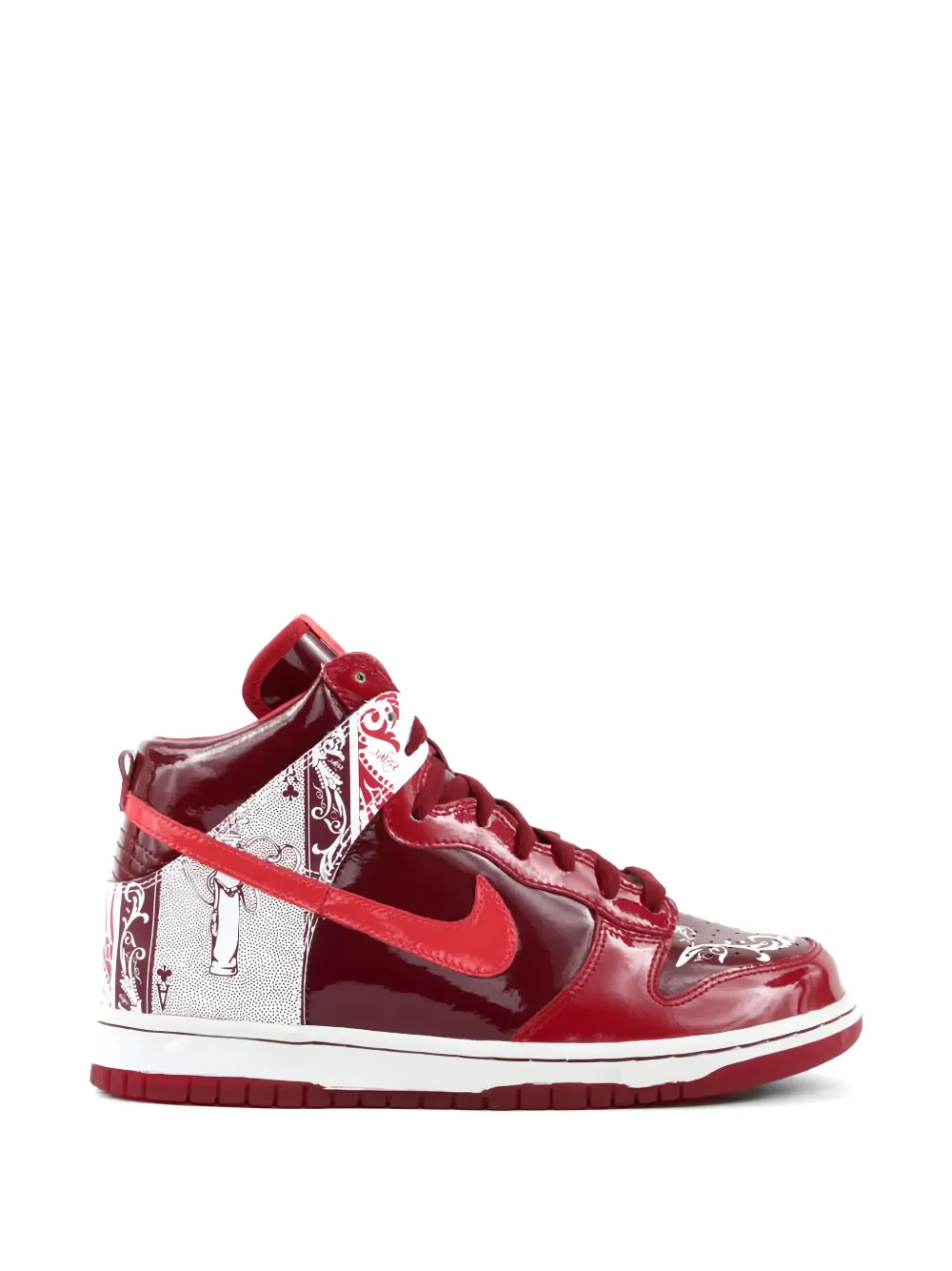Nike Dunk High Premium sneakers Rood