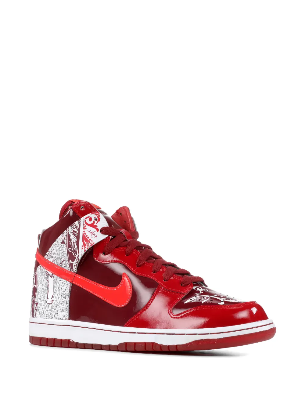 Nike Dunk High Premium sneakers Rood