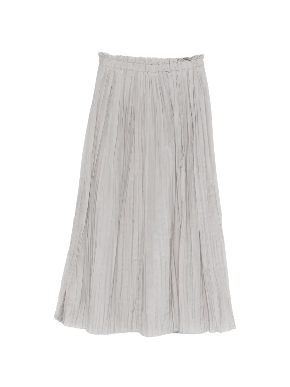 Daniele Fiesoli pleated midi skirt - Grigio