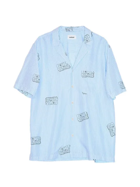 Soulland Orson stripe-pattern shirt