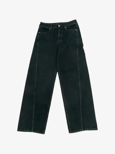 Eckhaus Latta asymmetric-seam jeans