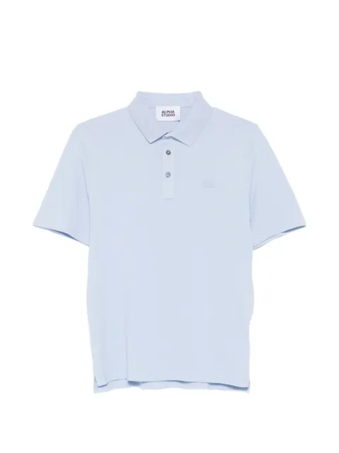 ALPHA STUDIO button-fastening polo shirt