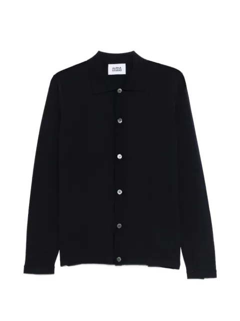 ALPHA STUDIO buttoned knitwear