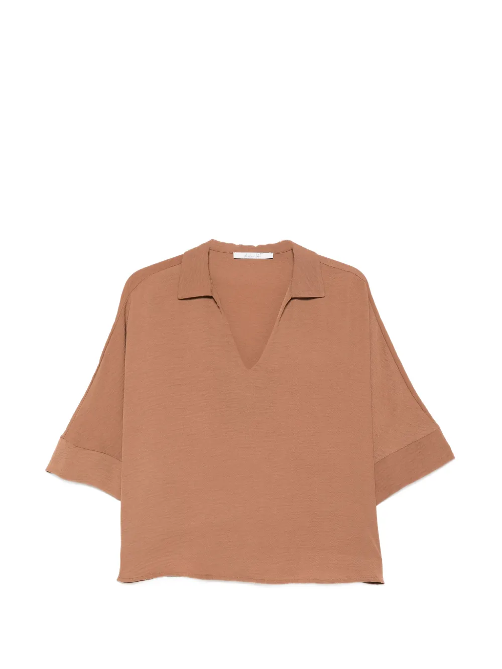 PHILIA LOFT V-neck shirt - Marrone
