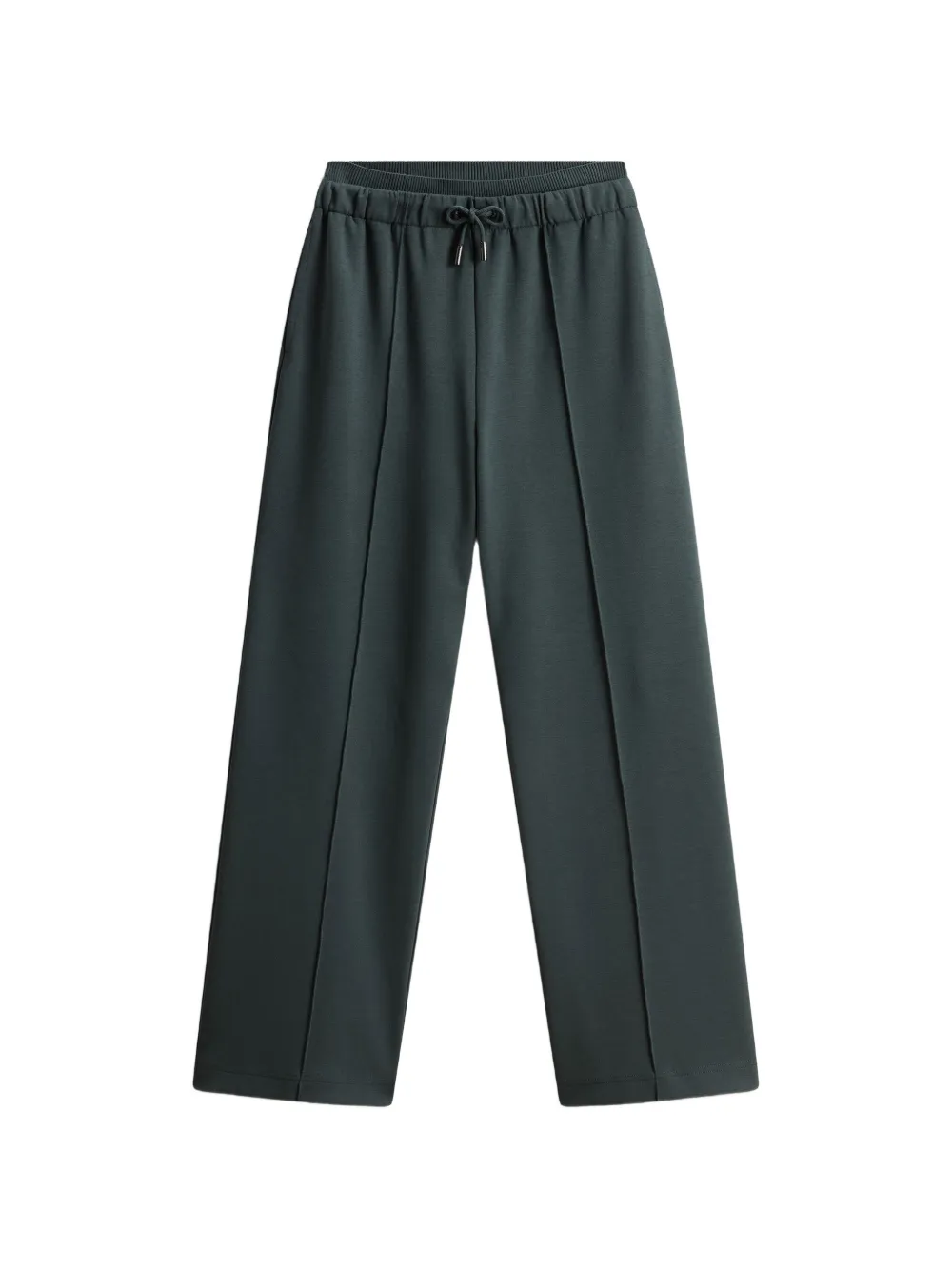 Woolrich logo-embroidered drawstring track pants - Verde