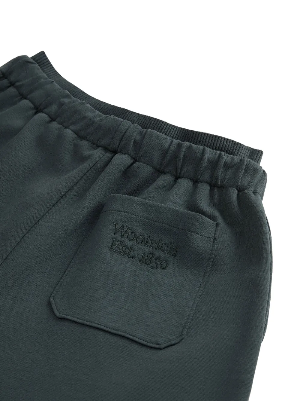 Woolrich Trainingsbroek met geborduurd logo Groen