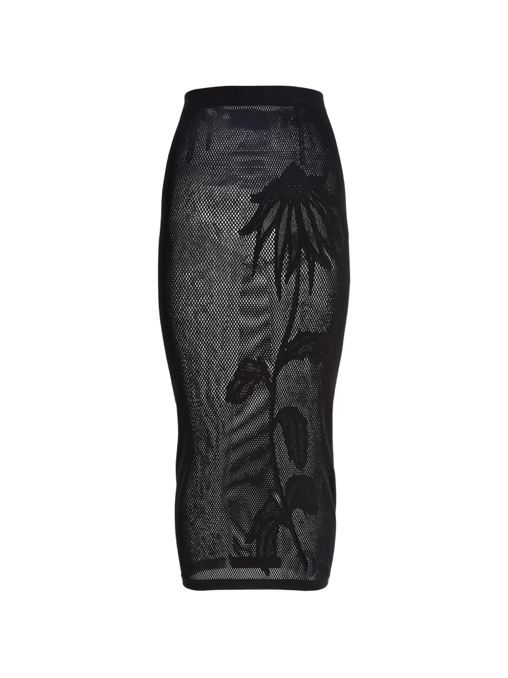 Maccapani seamless midi skirt - Nero