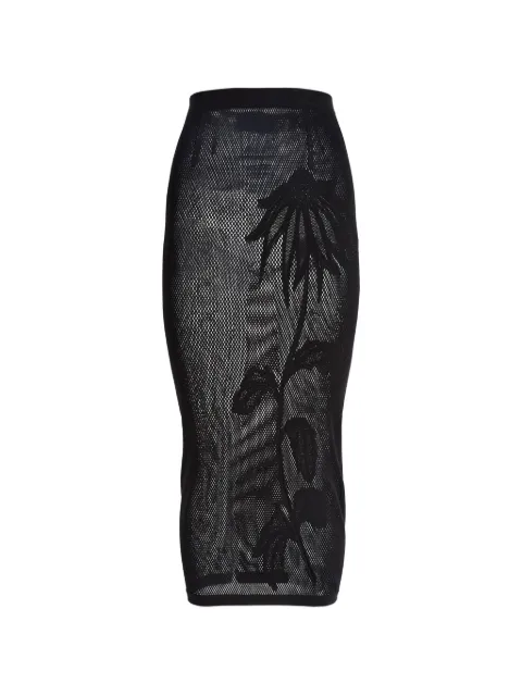 Maccapani seamless midi skirt
