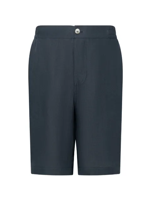 FRANZESE COLLECTION linen bermuda shorts