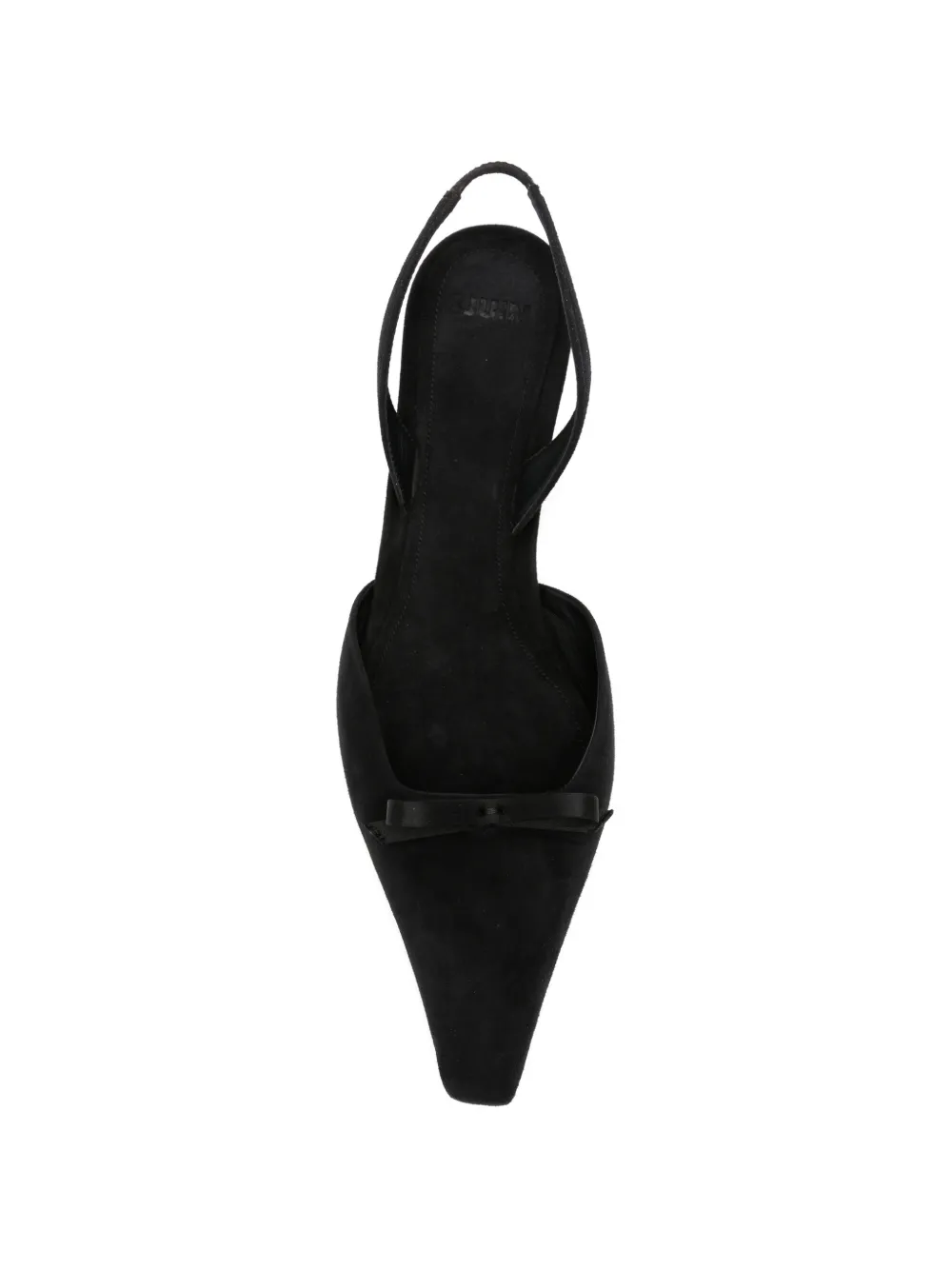 3juin Manny bow-detail mules Zwart