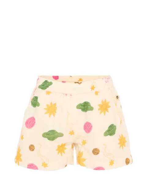 Mini Rodini Space-print shorts