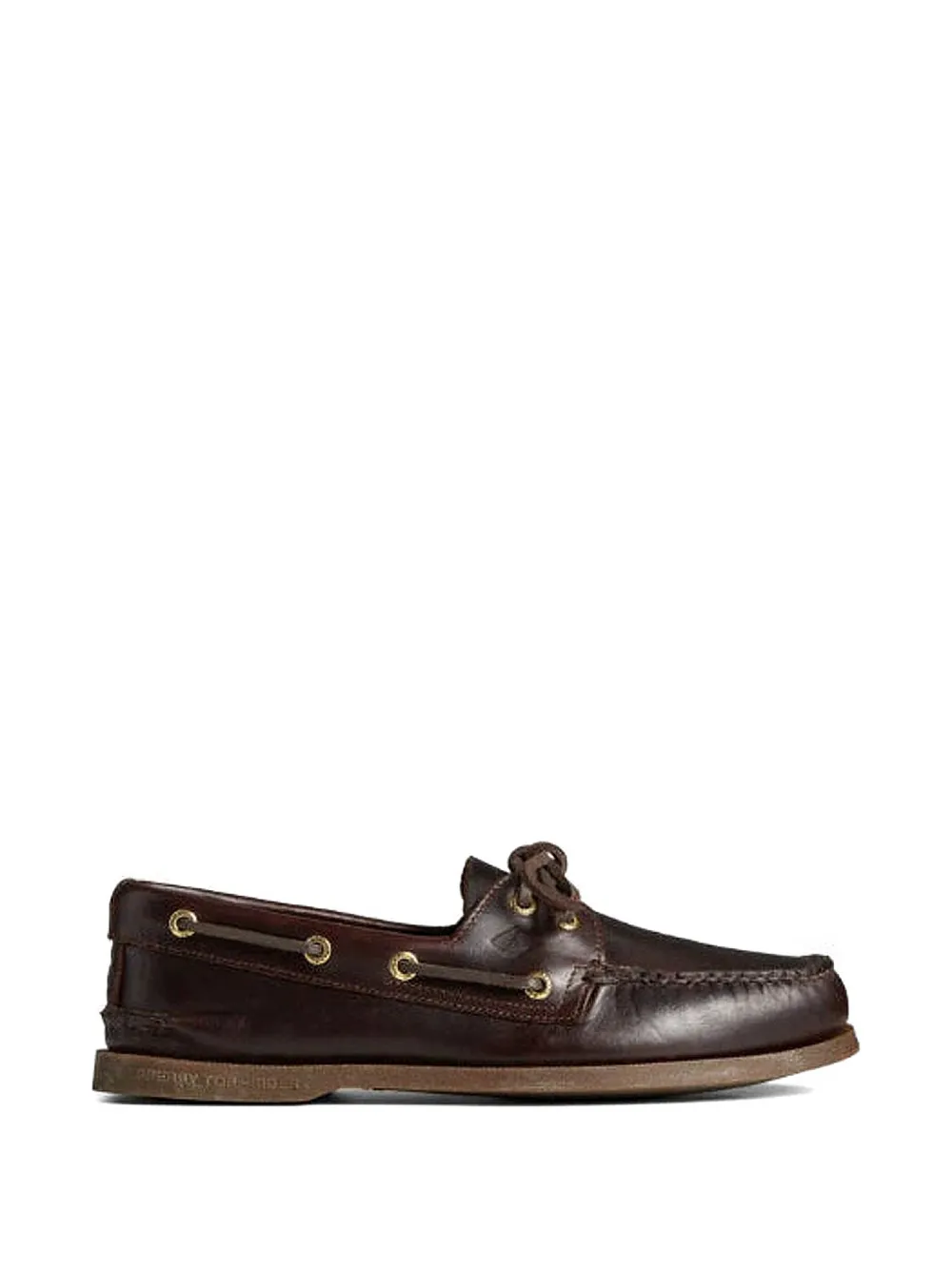 Sperry Top-Sider 2-Eye soft-leather boat shoes - Marrone