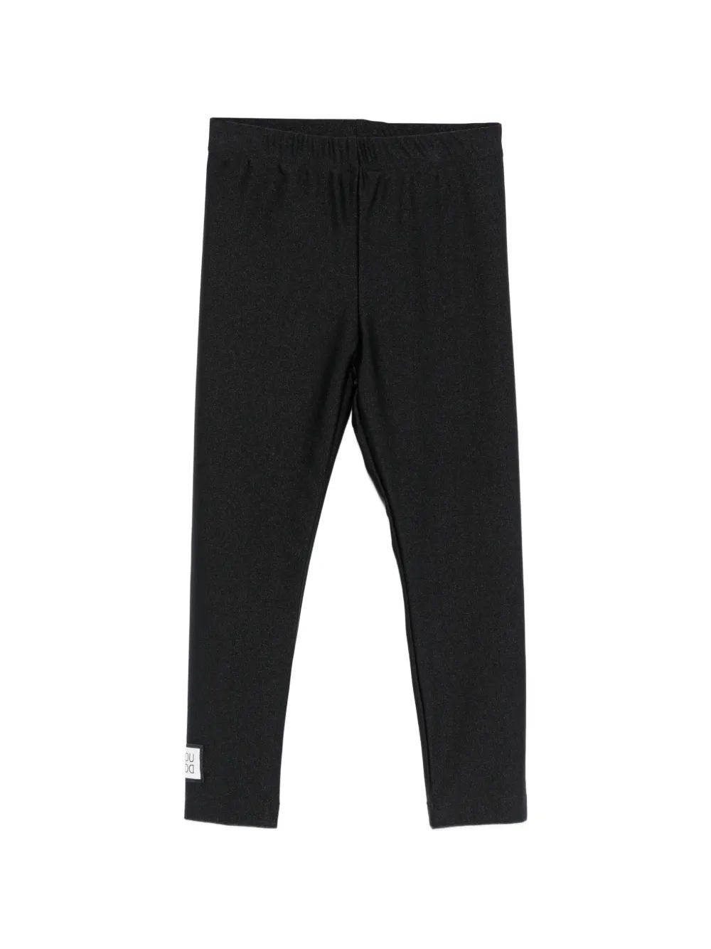 Douuod Kids elasticated-waistband leggings - Black