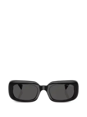 Miu Miu Eyewear スクエアフレーム サングラス | ホワイト | FARFETCH JP