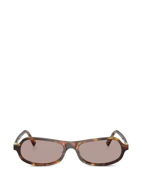 Miu Miu Eyewear lentes de sol con detalle del logo