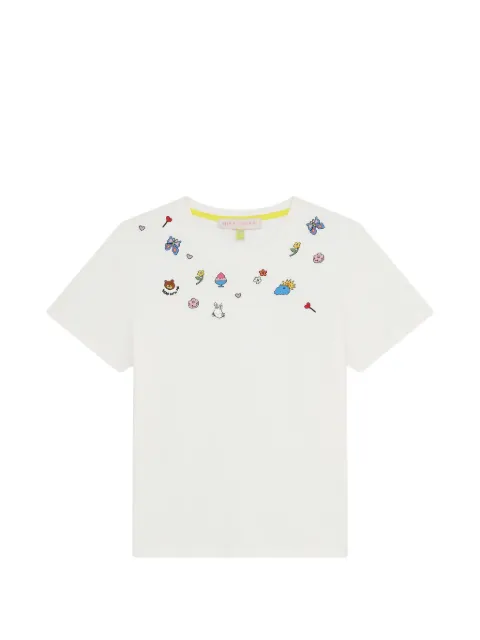 Mira Mikati appliqué T-shirt