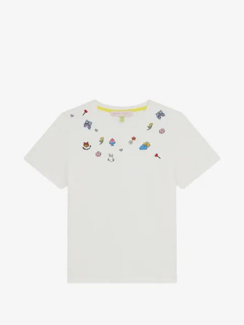 Mira Mikati t-shirt à appliqué