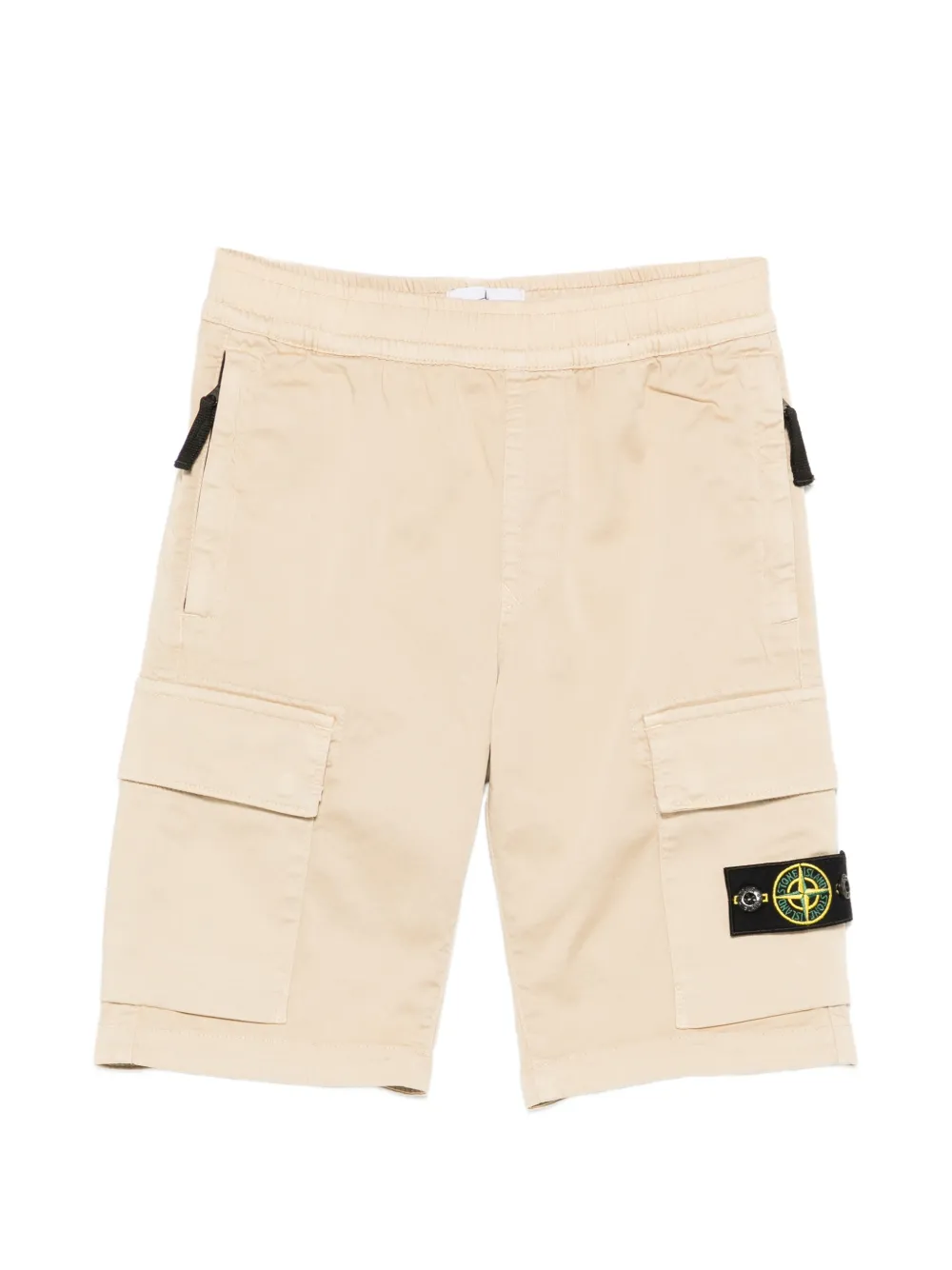 Stone Island Junior elasticated-waist shorts - Nude