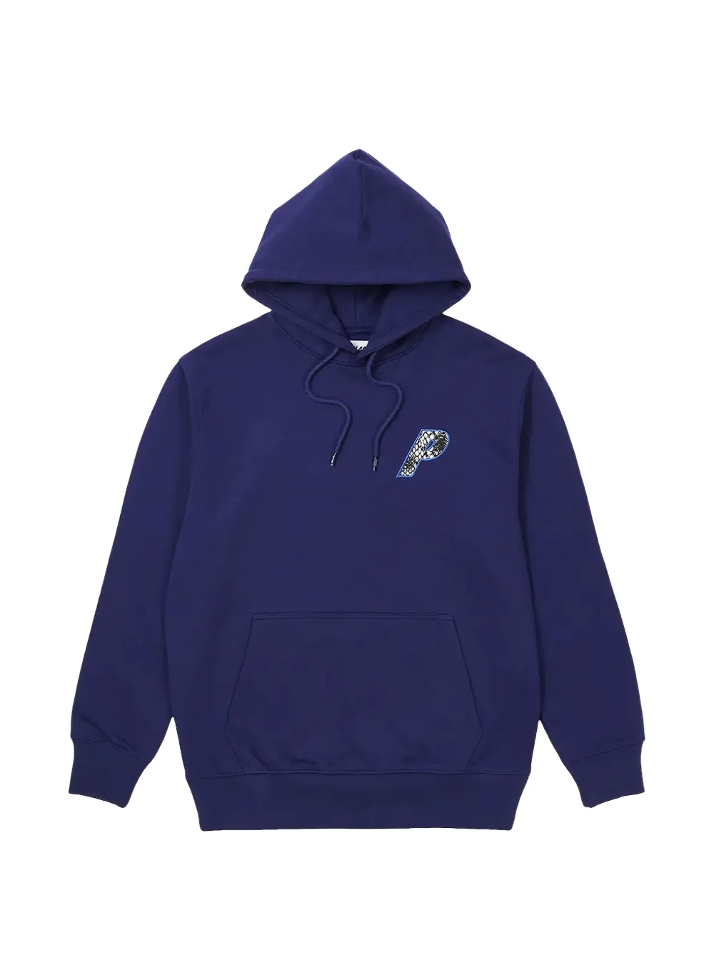 Palace P-3 Snake applique hoodie - Blu