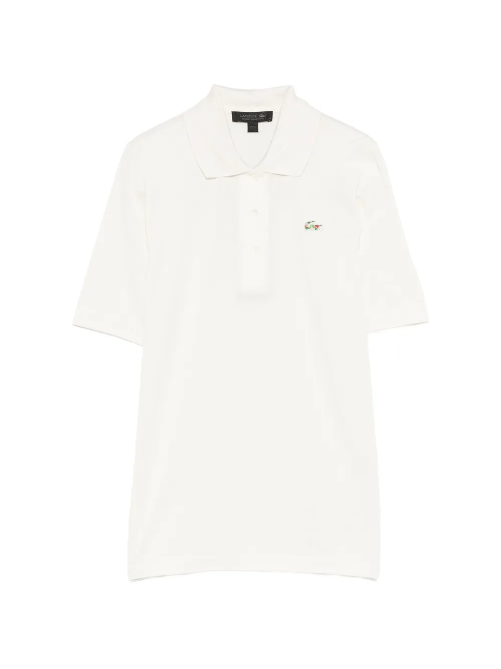 Lacoste Newel short-sleeve polo top - Nude
