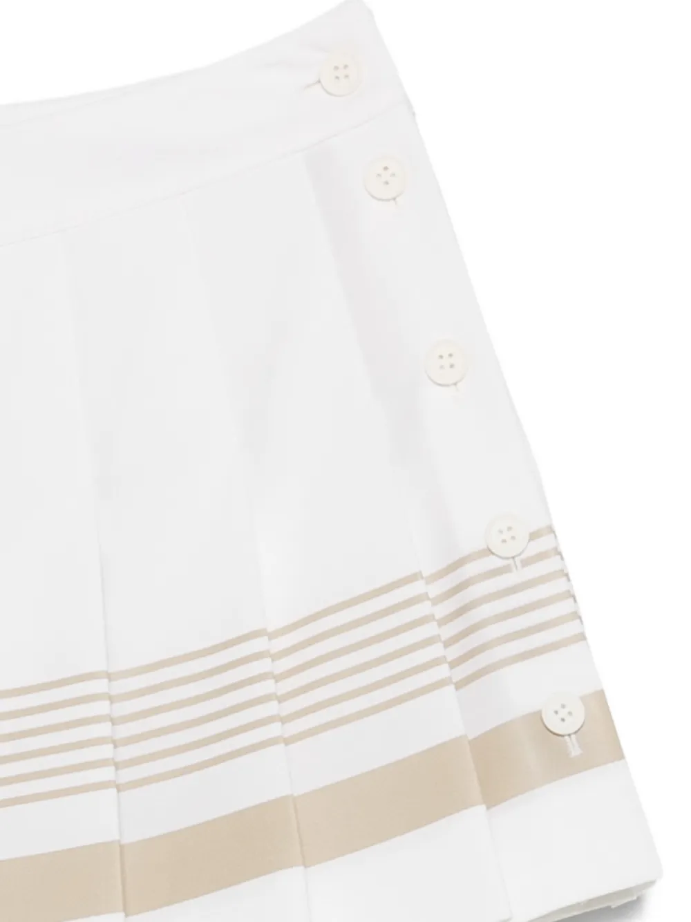 Lacoste Nina mini-rok Wit