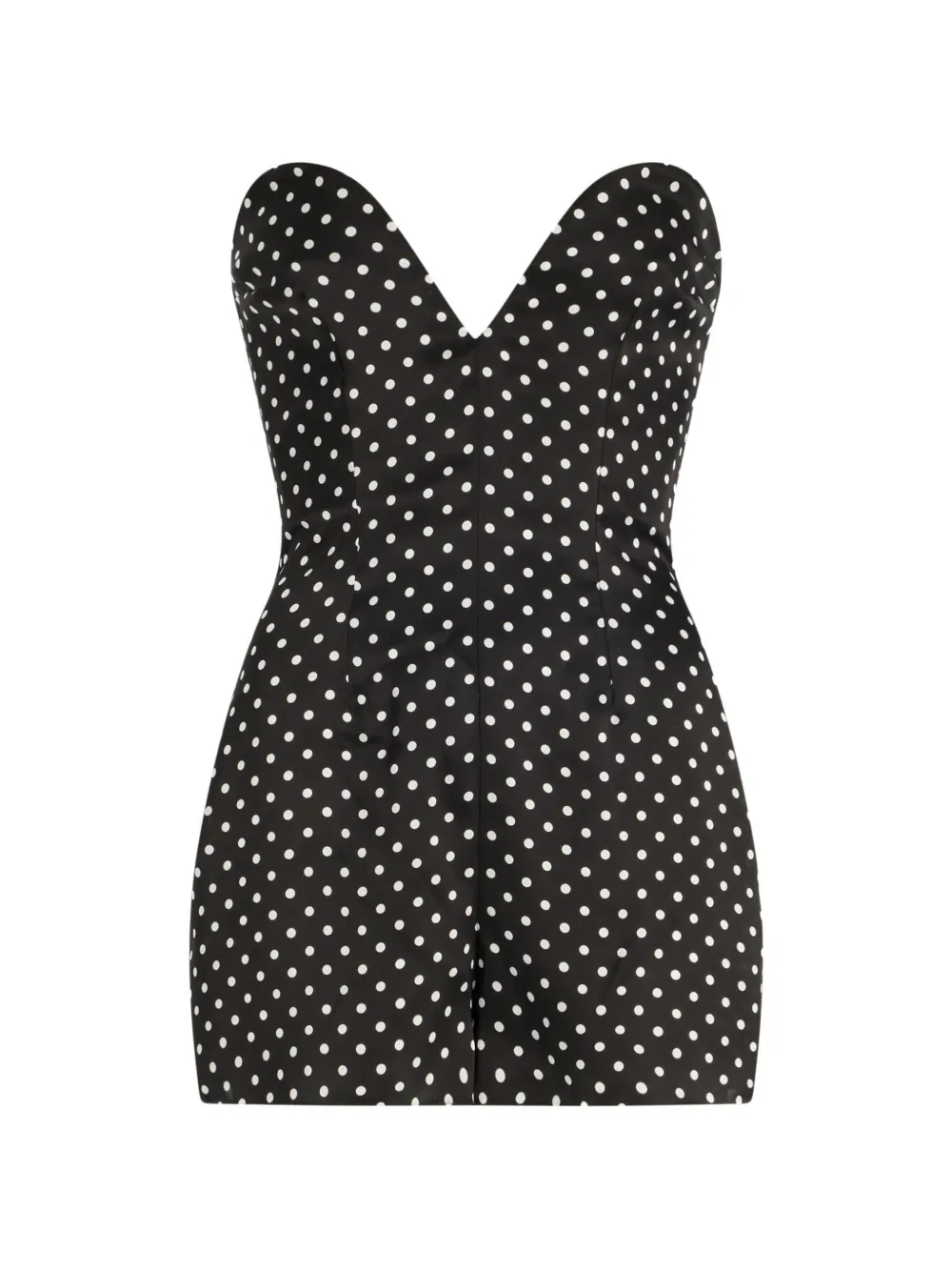 Jean Paul Gaultier Playsuit mit Polka Dots - Schwarz