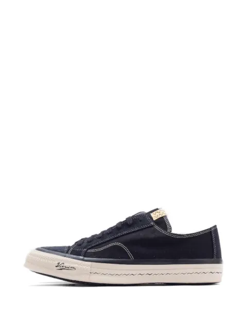 visvim contrast-stitch sneakers