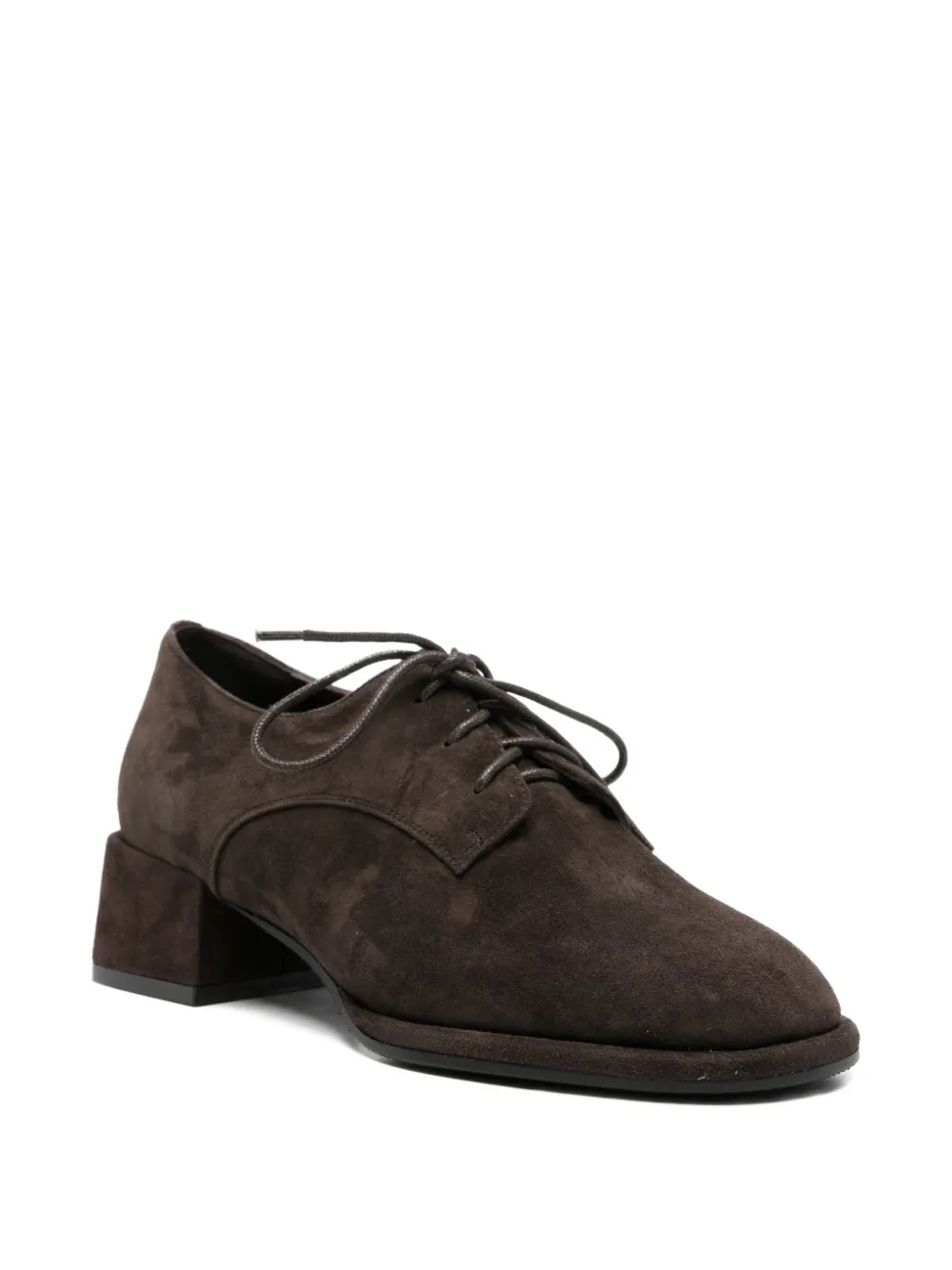 ADRIANNA FERETTI Suède derby schoenen Bruin
