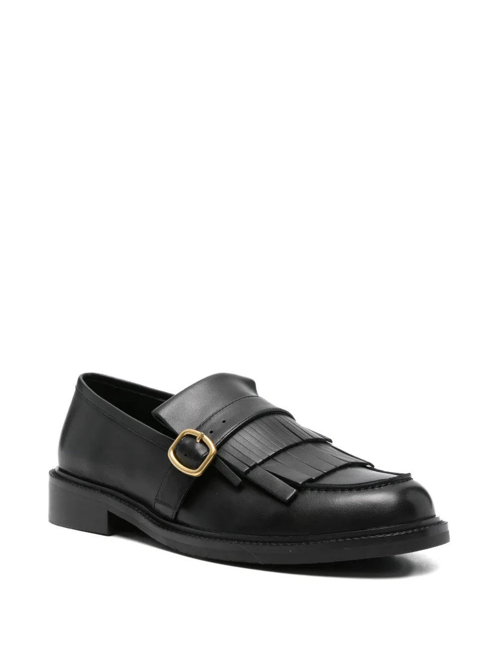 ADRIANNA FERETTI Loafers met franje Zwart