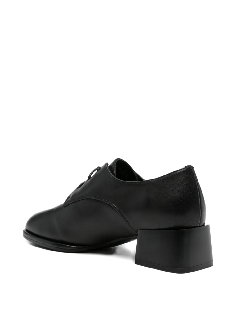 ADRIANNA FERETTI Leren derby schoenen Zwart