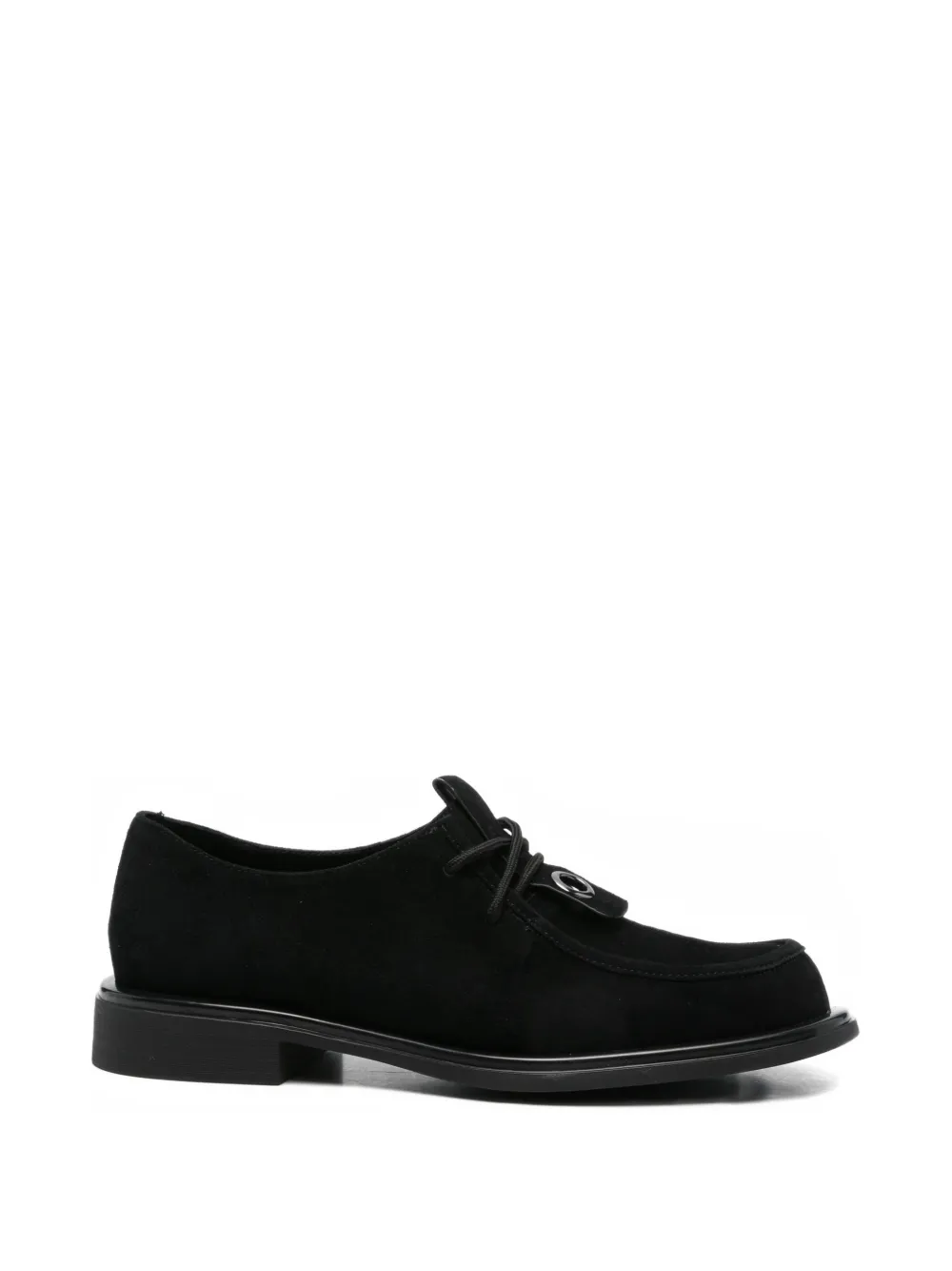 ADRIANNA FERETTI ring-detail loafers - Nero